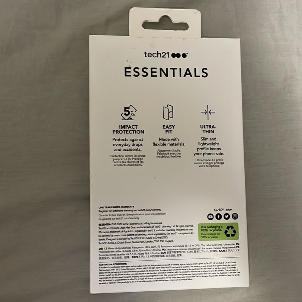 Tech21 Essentials for iPhone 12 mini - Pink - Picture 7 of 7